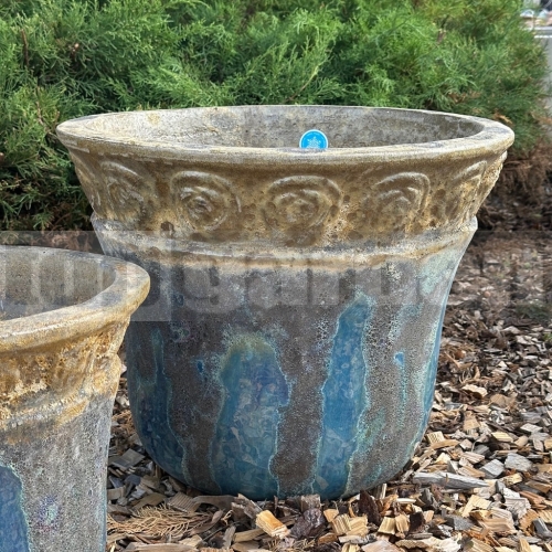 Kvetináč Bell Angkor Marble Green 51 cm