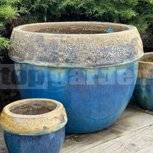 Kvetináč Demeter Angkor Marble Green 62 cm