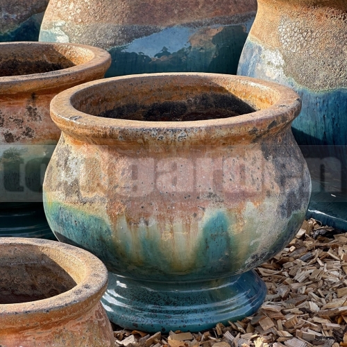 Květináč Eros Angkor Marble green 39