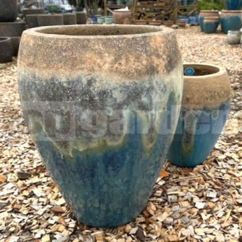 Kvetináč Héba Angkor Marble Green 61cm