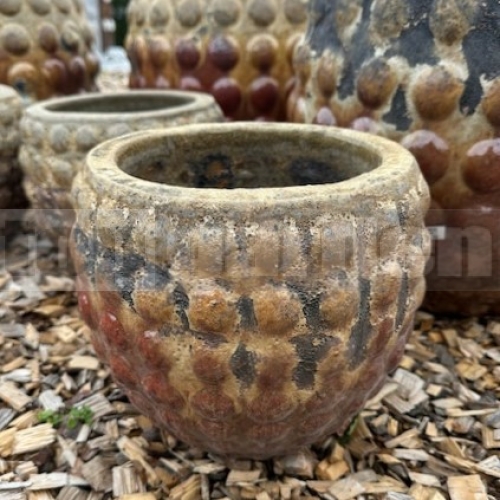 Květináč Hemera Angkor Red Cooper 26cm