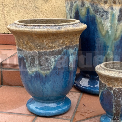 Květináč Kronos Angkor Marble Green 46 cm