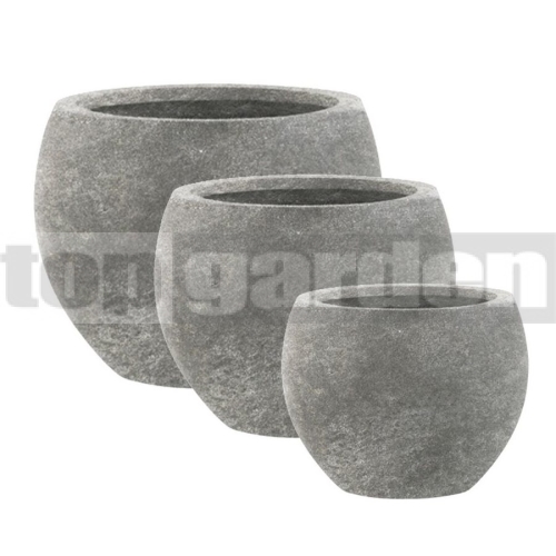 Květináč Woodley 25 Old Stone Grey Květináč Woodley 25 Old Stone Grey