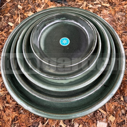 Miska pod kvetináč Moss green 30cm