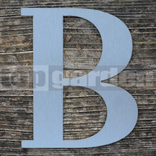 Rozsdamentes acél betű "B"