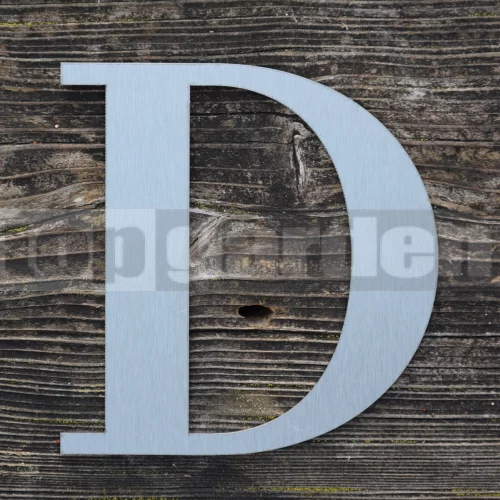 Nerezové súpisné písmeno veľké "D" Nerezové súpisné písmeno veľké "D"