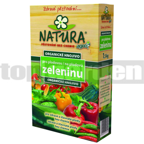 Organické hnojivo na plodovou zeleninu Natura 1,5 kg AGRO CS