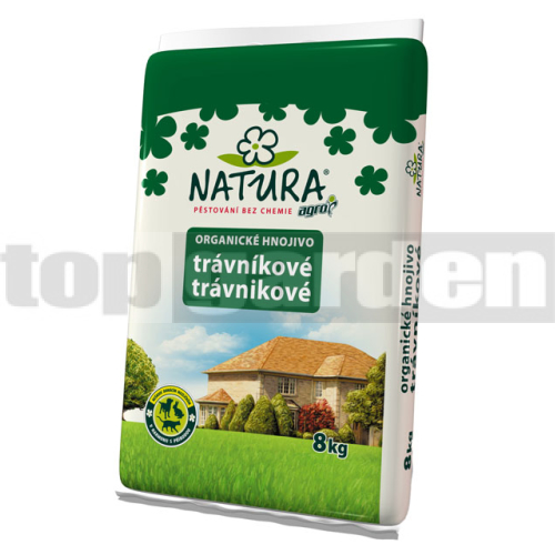 Organické trávníkové hnojivo Natura 8 kg AGRO CS