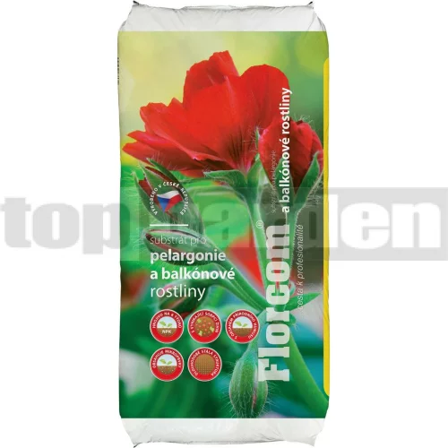 Substrát na balkónové kvety 20L Florcom