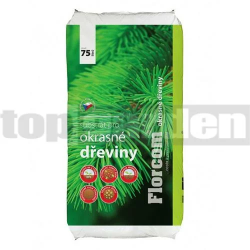 Substrát na okrasné dreviny 75L Florcom
