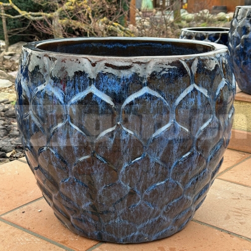 Veľký kvetináč Hermes Pacific Blue 60 cm