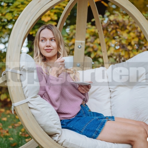 Závěsné křeslo Zosia cappuccino