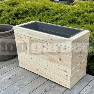 Drevený kvetináč Borovica XL