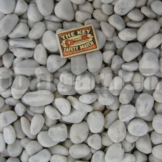 Kameň Bianco Carrara okruhliaky 15-25mm 25kg