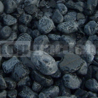 Kameň Nero Ebano okruhliaky 40-60mm 25kg