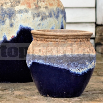 Květináč Artemis Angkor Blue 29 cm