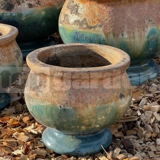 Kvetináč Eros Angkor Marble green 25 cm