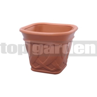 Kvetináč Galeon kvadrát 40/33 terakota