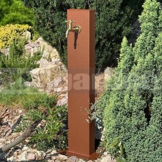 Stĺpik na vodu Corten
