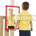 Detské zrkadlo HAHA červené