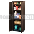 Rattan style - vysoká skriňa na náradie hnedá 231231