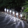 Solárne lampy 15cm zapichovacie 6ks SL625P