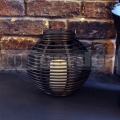 Solárny lampáš Rattan SLDINNER2